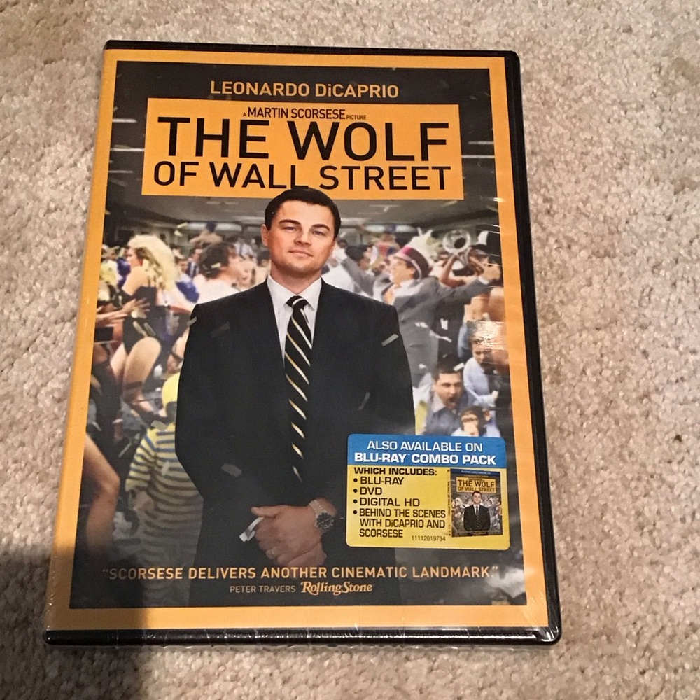 The Wolf of Wall Street DVD - 5 for $5